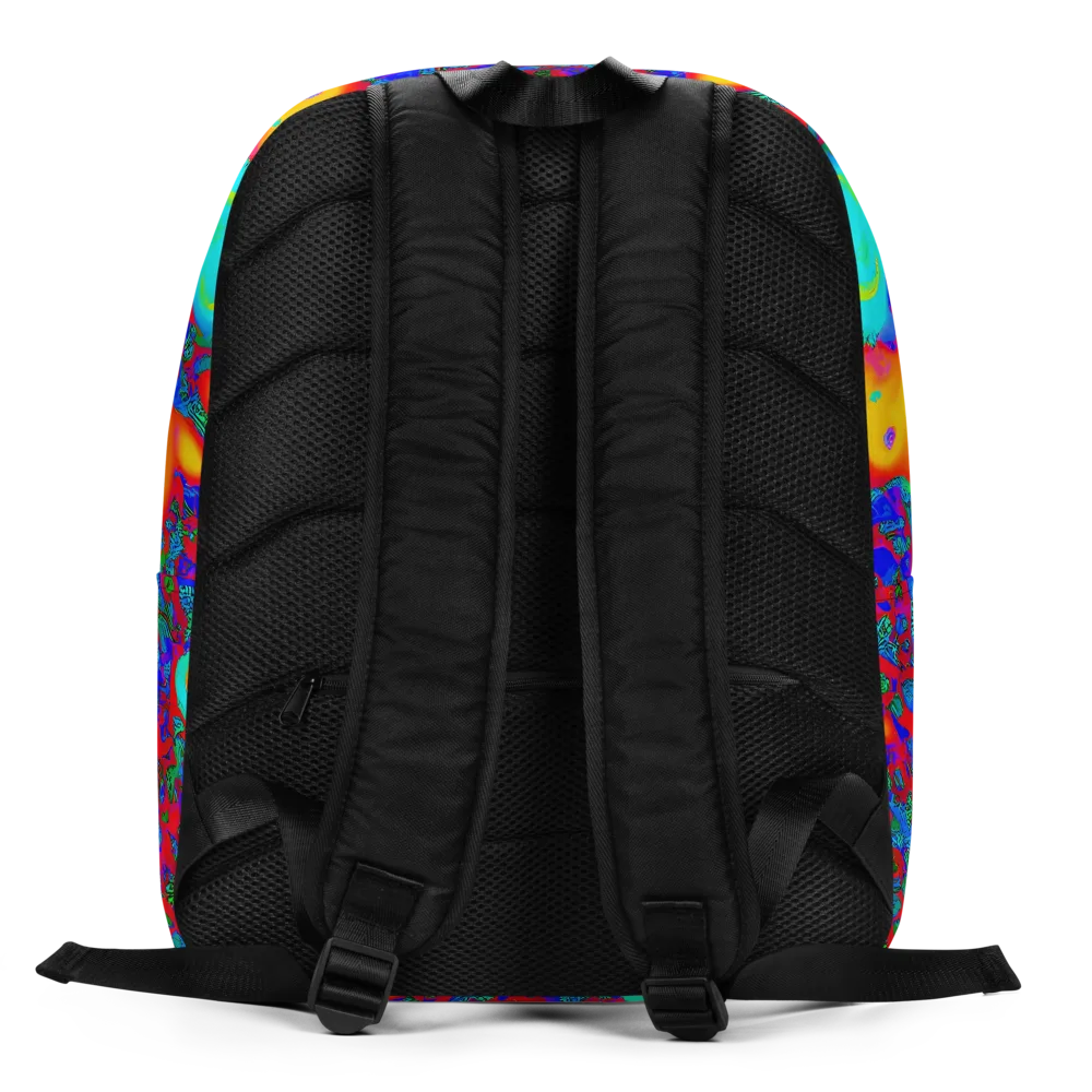 Electric Organism on Minimalist Backpack — Back