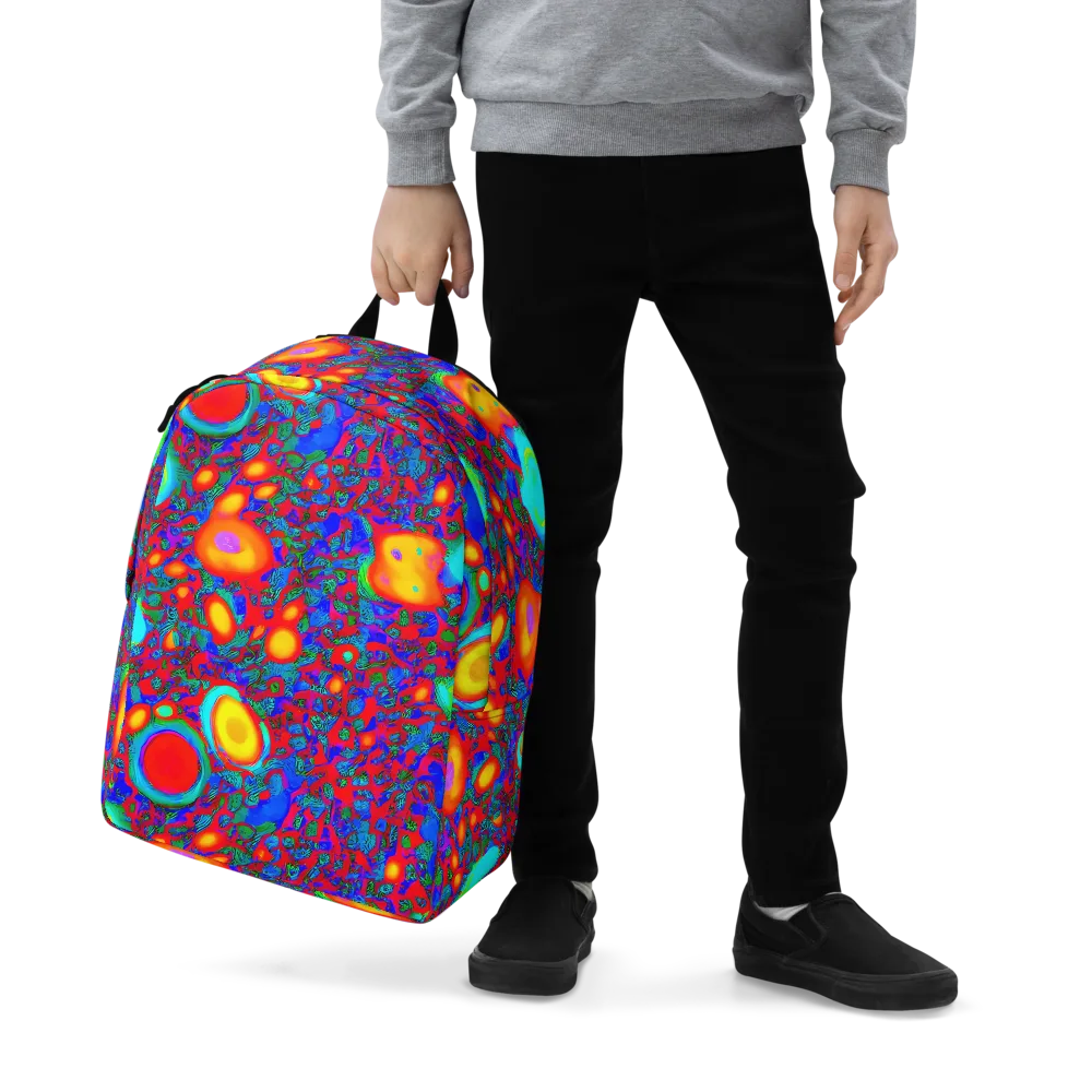Electric Organism on Minimalist Backpack — Zoomed-in