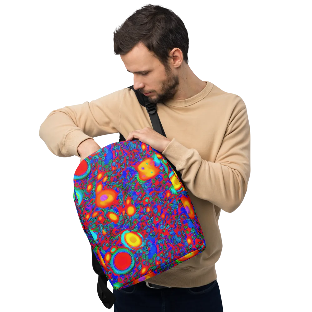 Electric Organism on Minimalist Backpack — Front