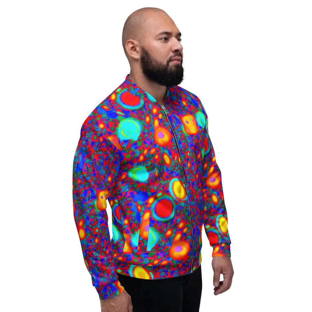 Electric Organism on Bomber Jacket — Right