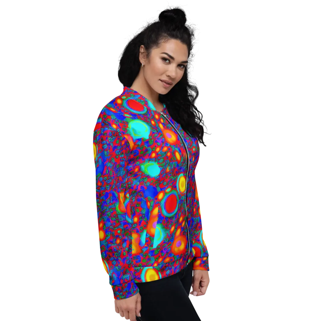 Electric Organism on Bomber Jacket — Right