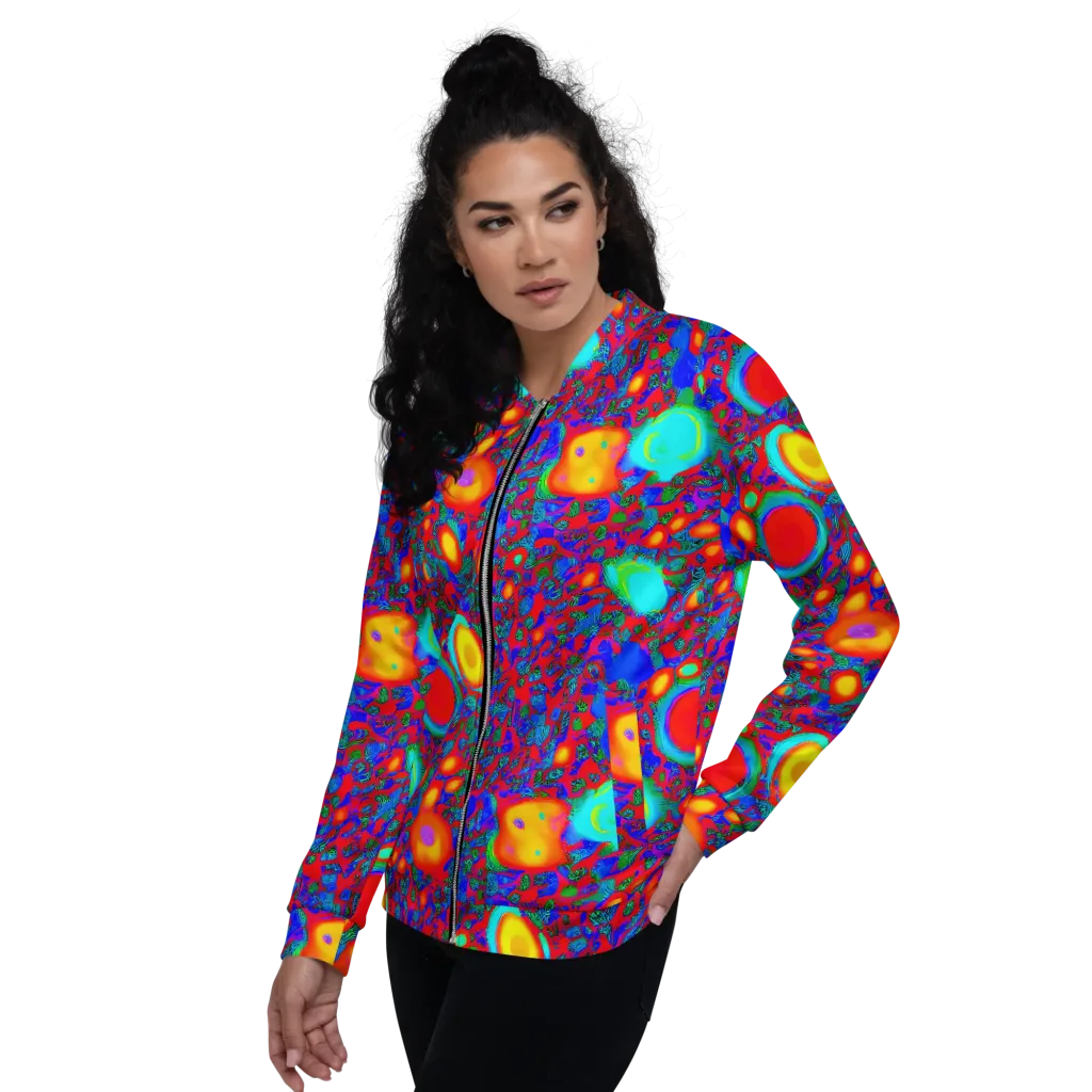 Electric Organism on Bomber Jacket — Left