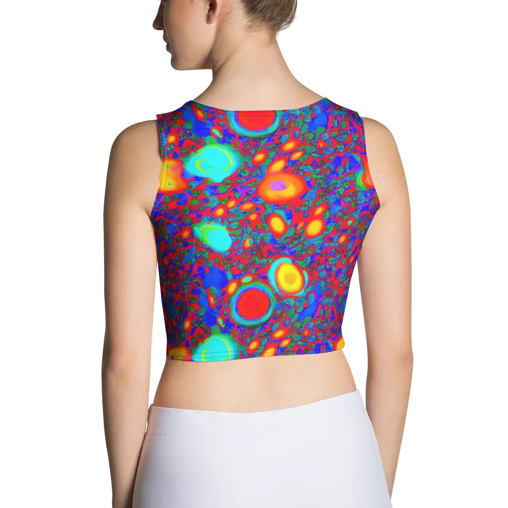 Electric Organism on Crop Top — Back