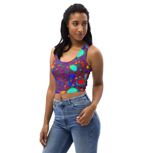 Electric Organism on a Crop Top