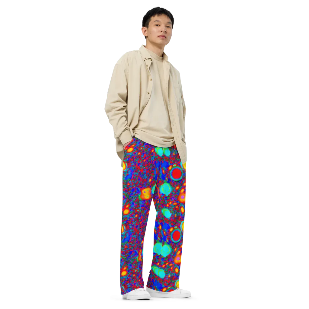 Electric Organism on Wide-Leg Pants — Right Front