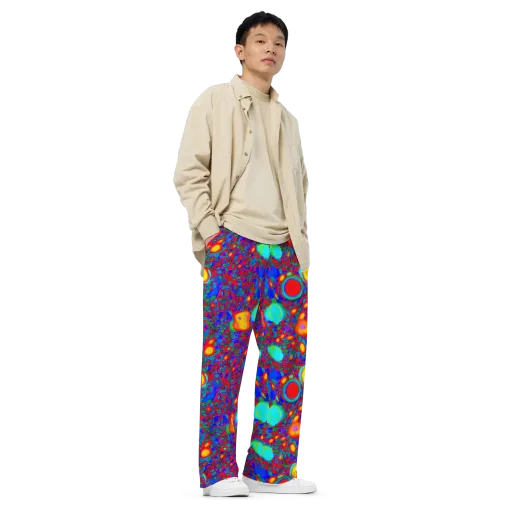 Electric Organism on a Wide-Leg Pants