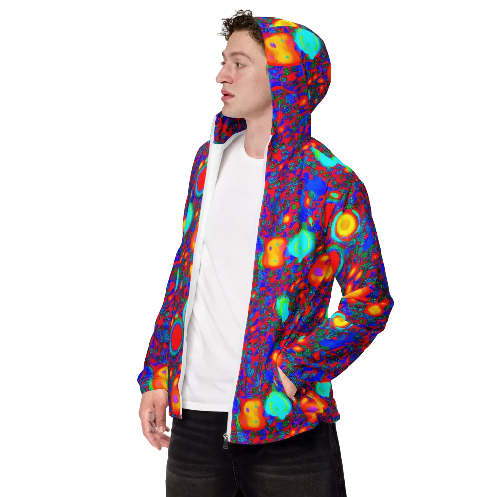 Electric Organism on Men's Windbreaker — Left Front