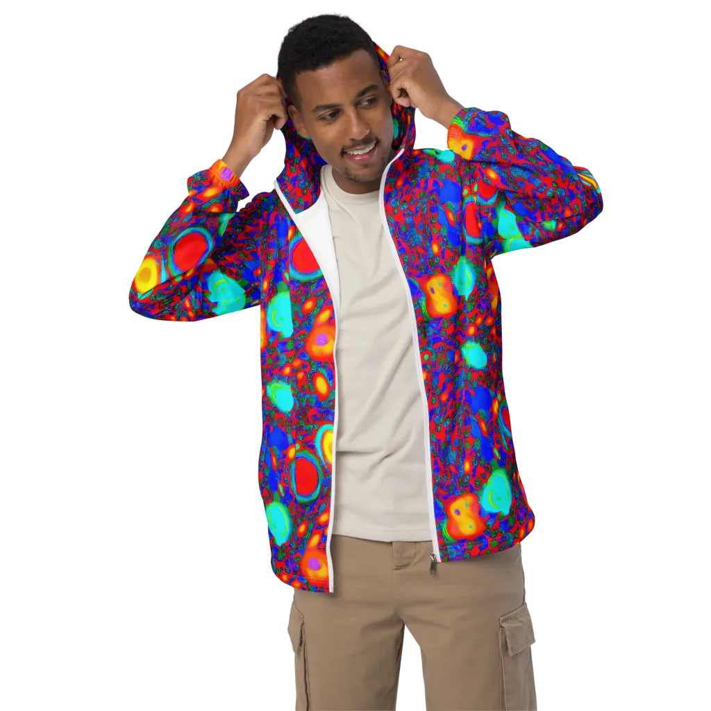 Electric Organism on Men's Windbreaker — Front