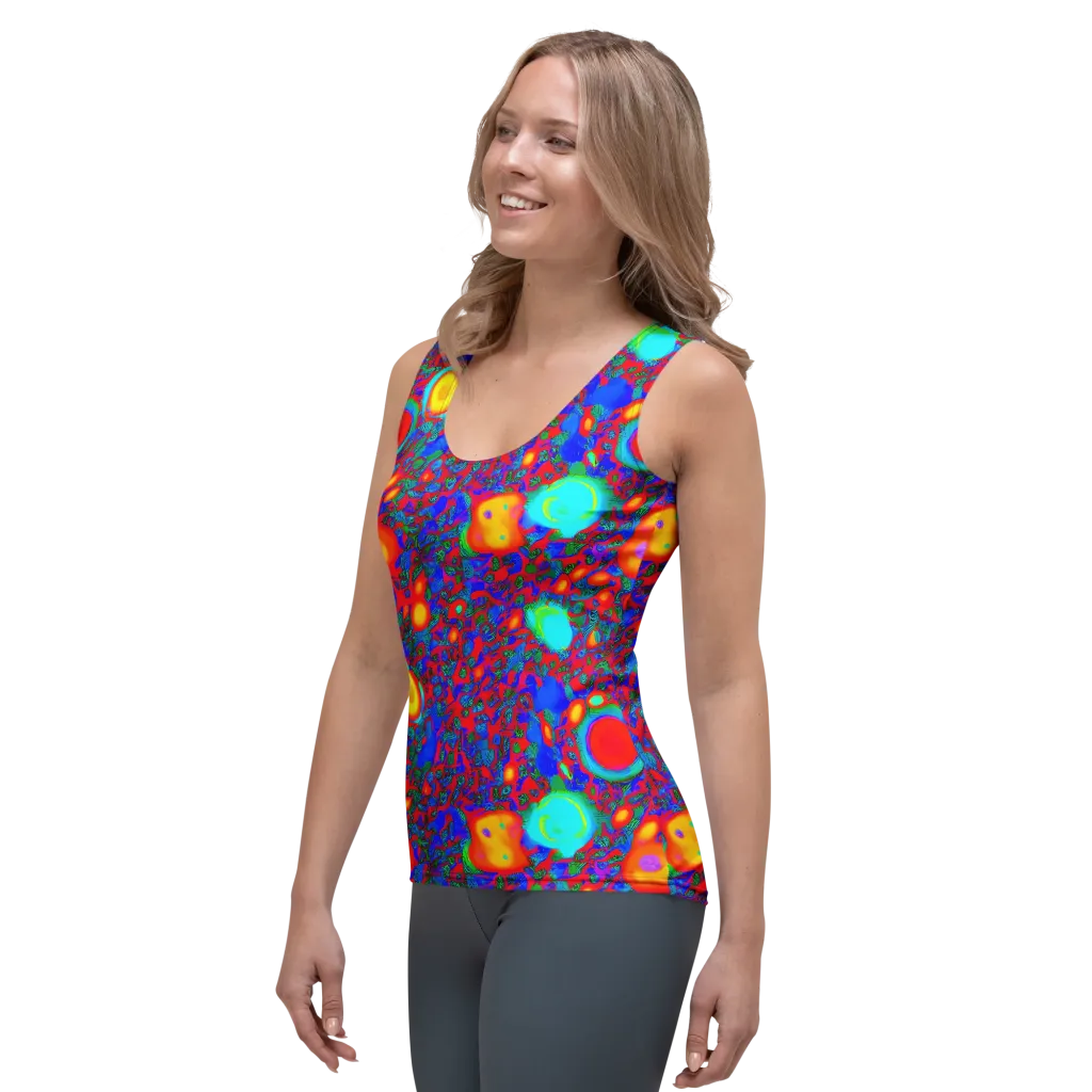 Electric Organism on Women's Tank Top — Left Front