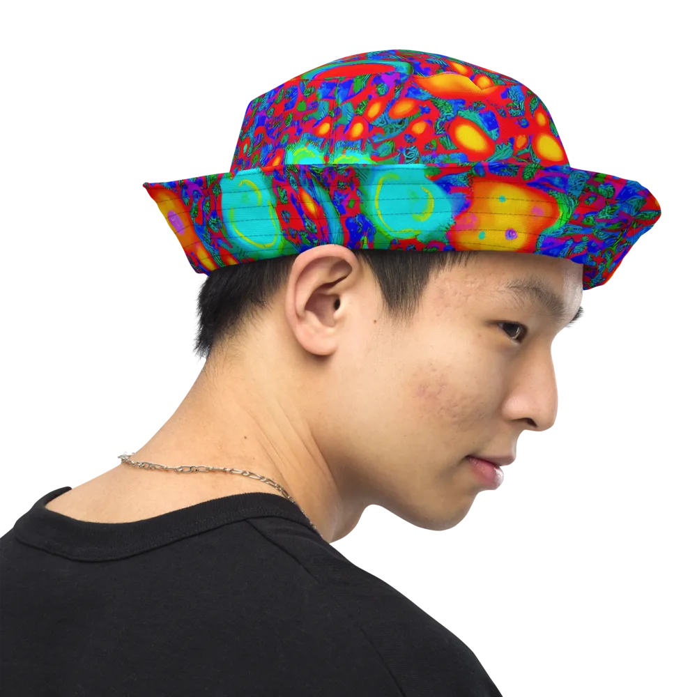 Electric Organism on Reversible Bucket Hat — Right Outside