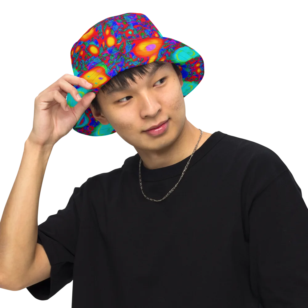 Electric Organism on Reversible Bucket Hat — Front Inside