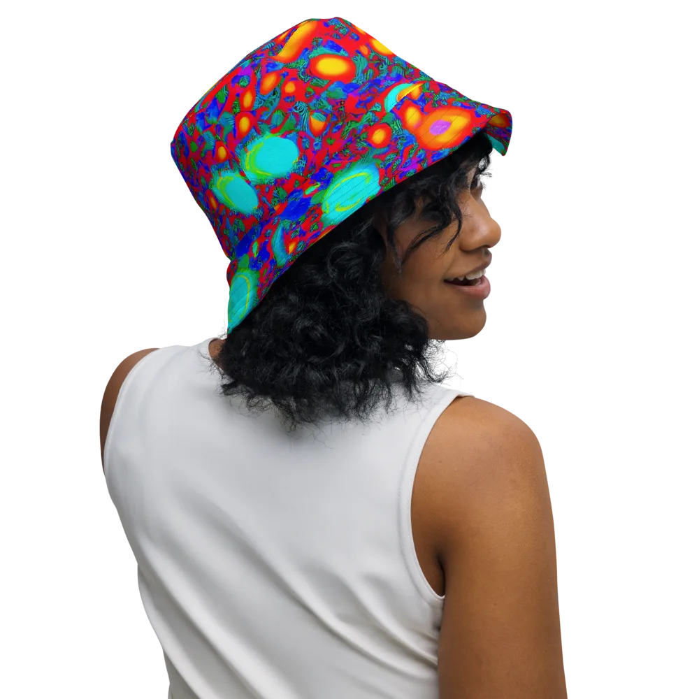 Electric Organism on Reversible Bucket Hat — Right Outside