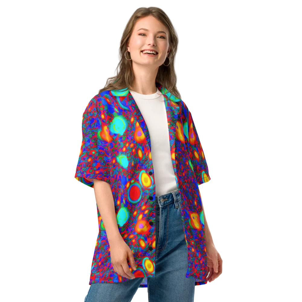 Electric Organism on Button Shirt — Front