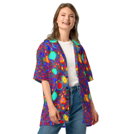 Electric Organism on a Button Shirt