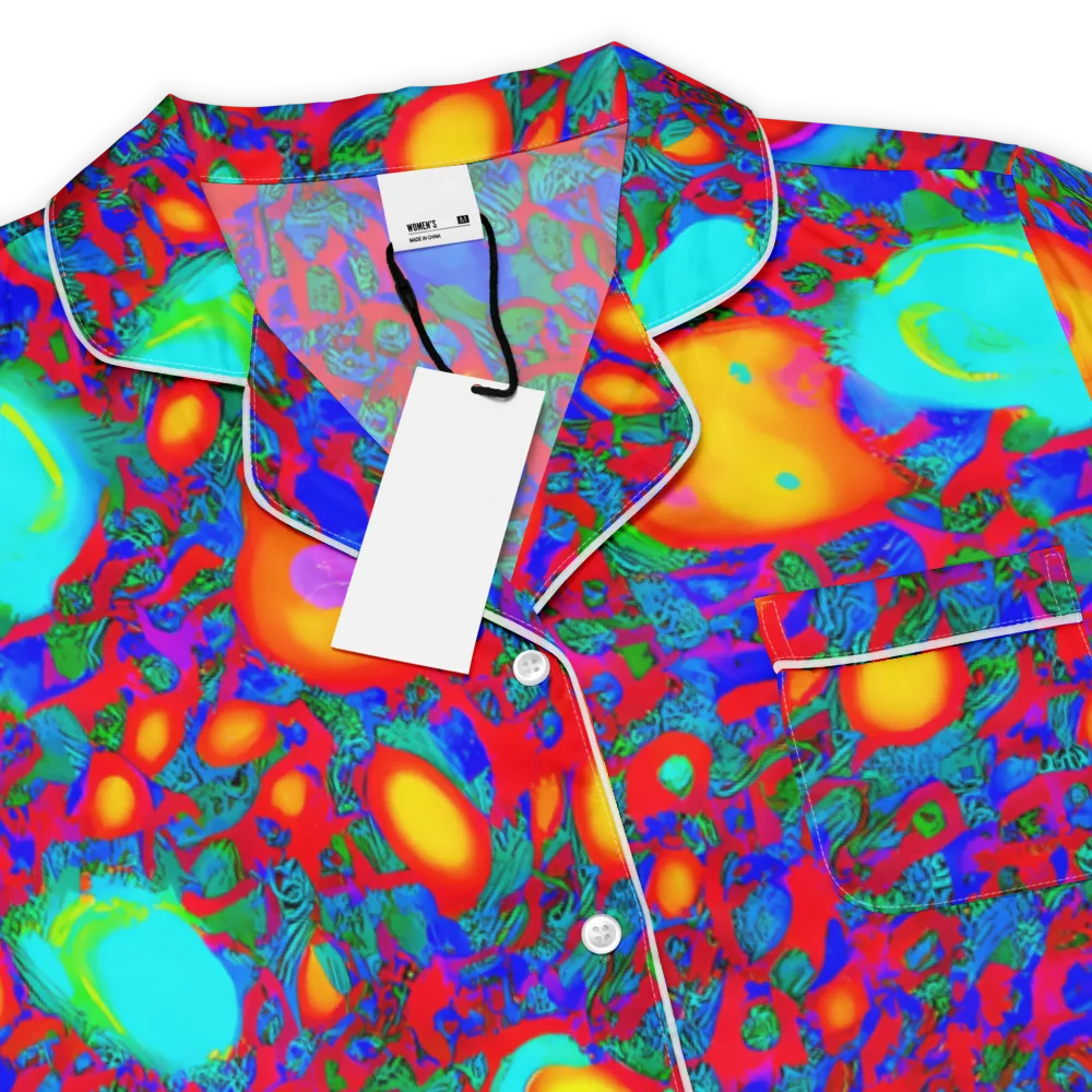 Electric Organism on Women's Short Sleeve Pajama Top — Product details