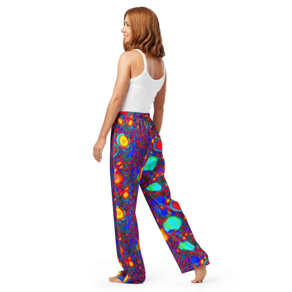 Electric Organism on Women's Pajama Pants — Back
