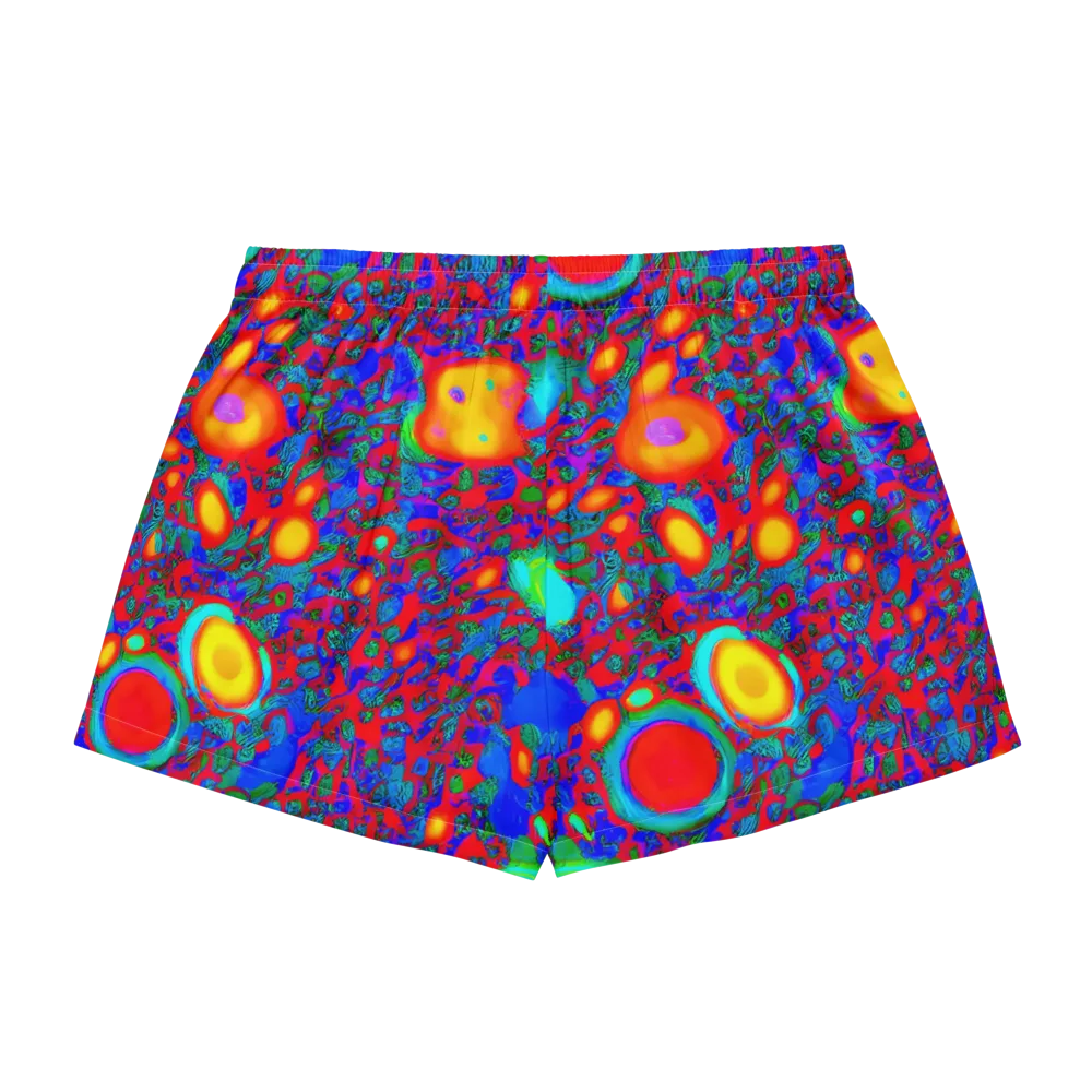 Electric Organism on Women's Pajama Shorts — Back