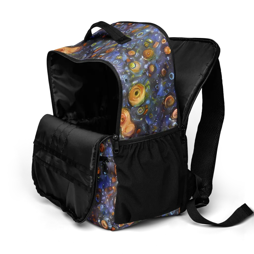 Blue Nebula on Utility Backpack — Product details 2