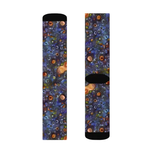 Blue Nebula on a Socks
