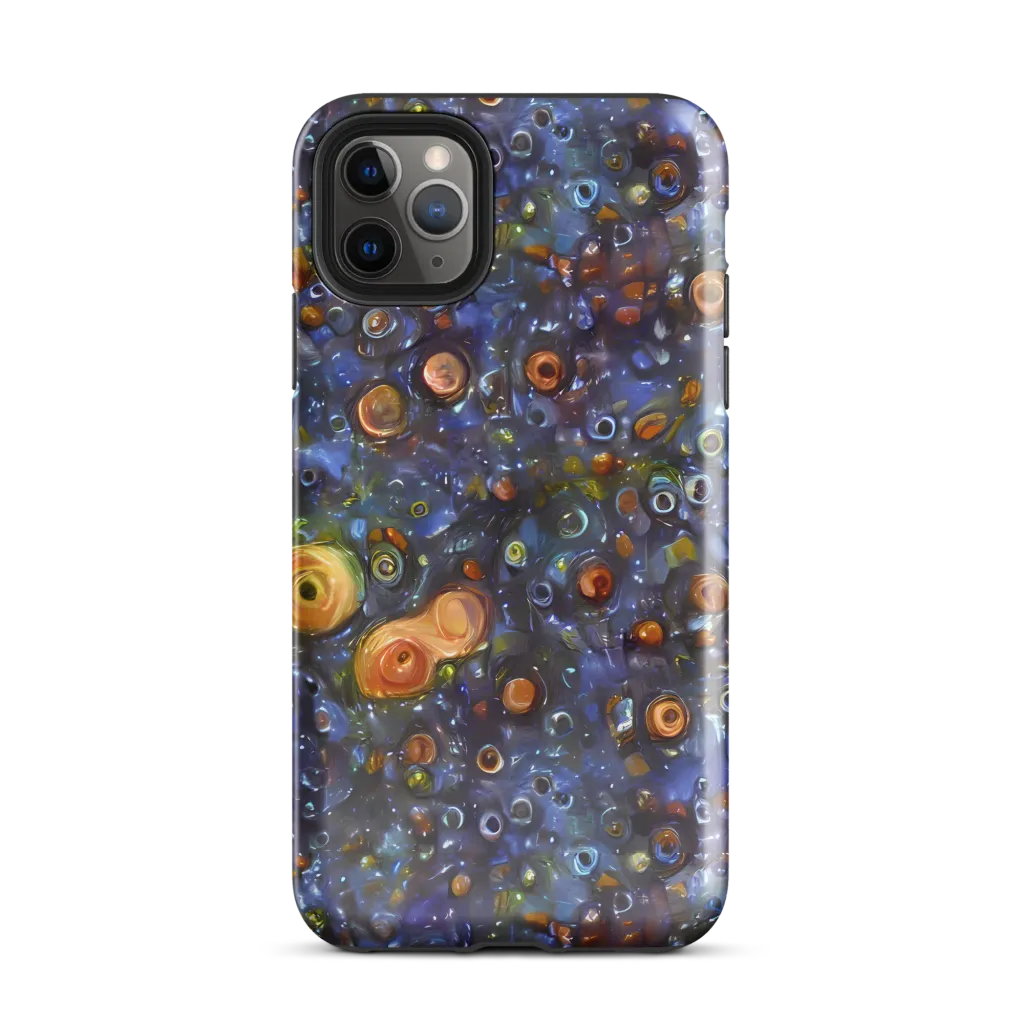Blue Nebula on Tough Case for iPhone® — Front