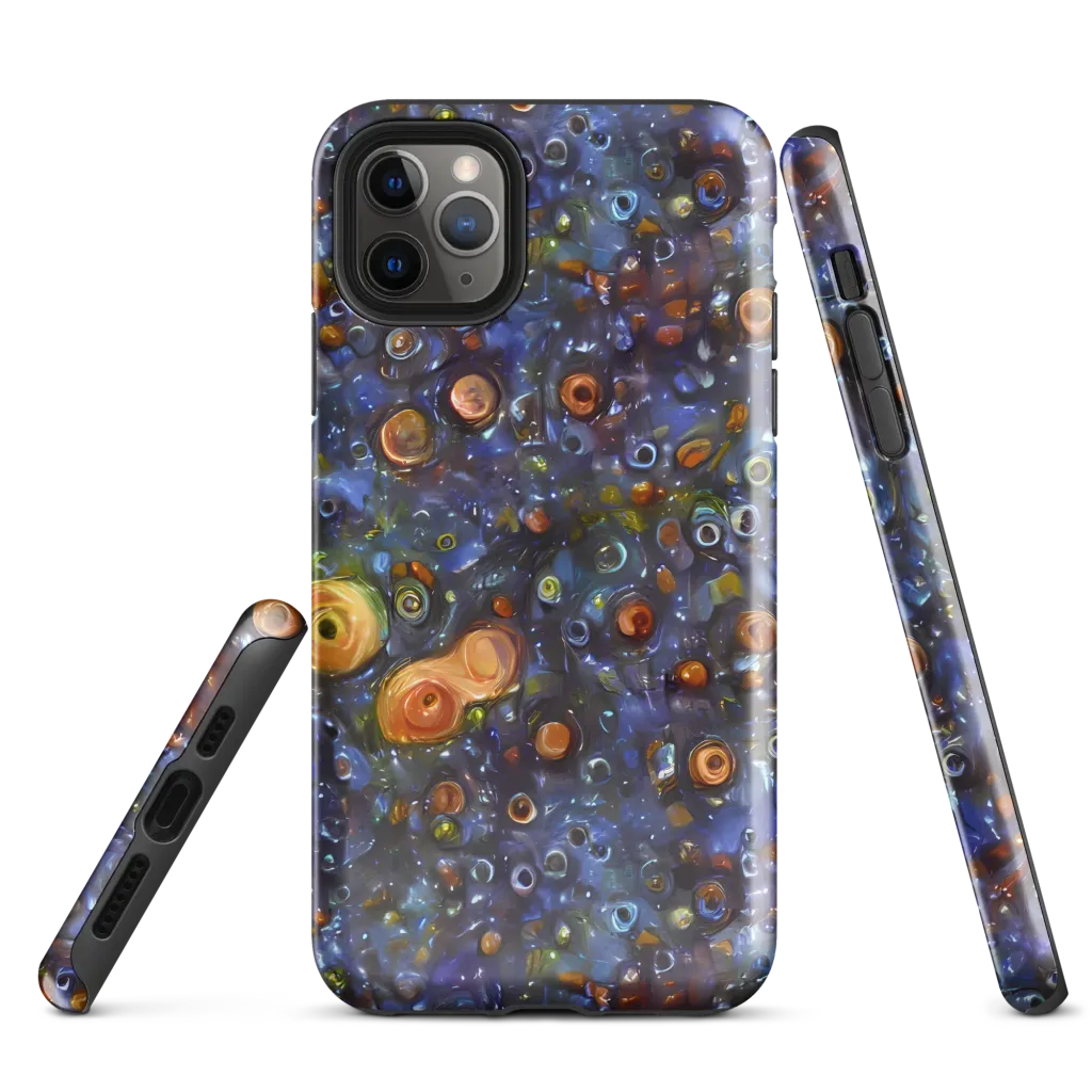 Blue Nebula on Tough Case for iPhone® — Front