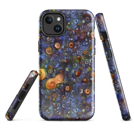 Blue Nebula on a MagSafe Tough Case for iPhone®