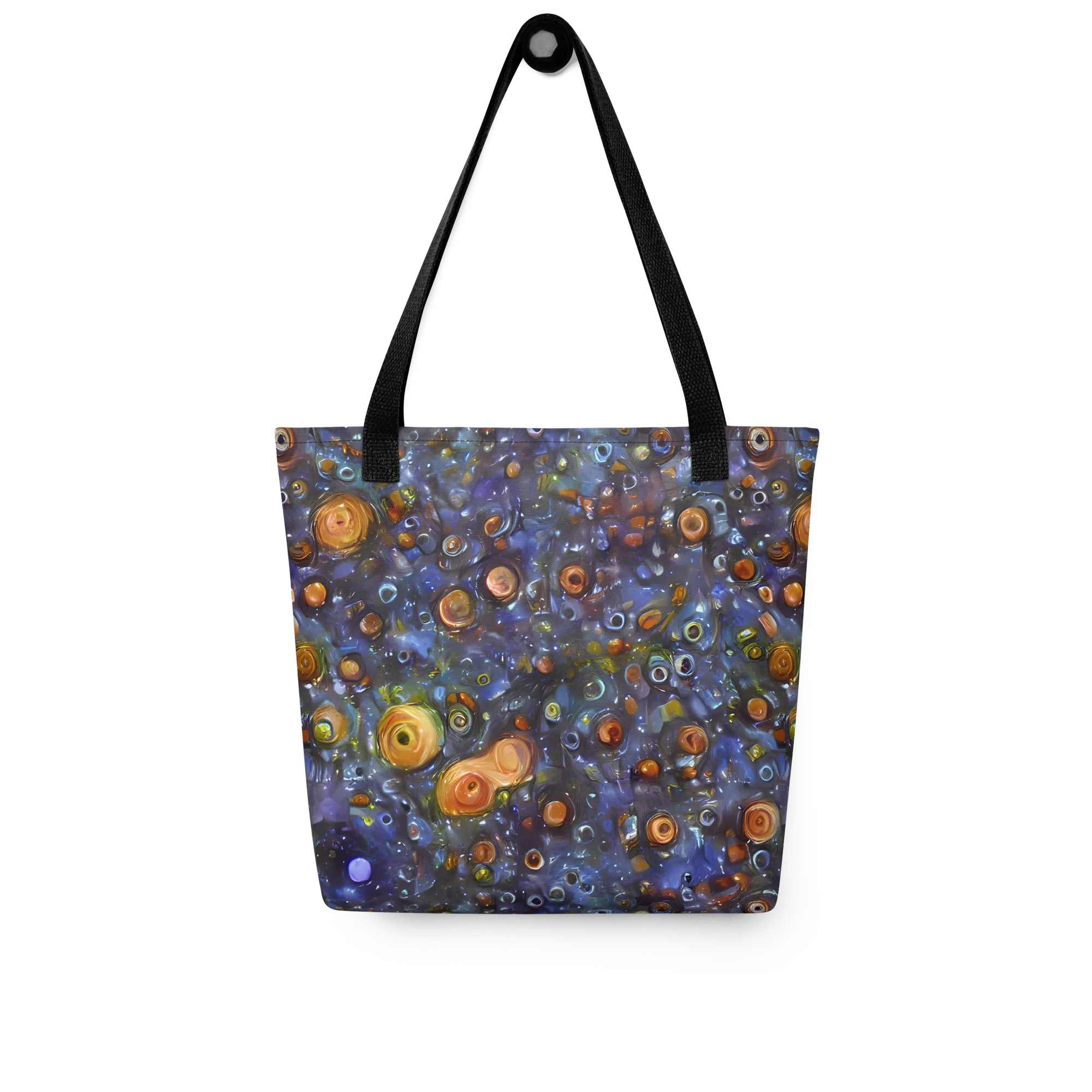 Blue Nebula on Tote Bag — Front