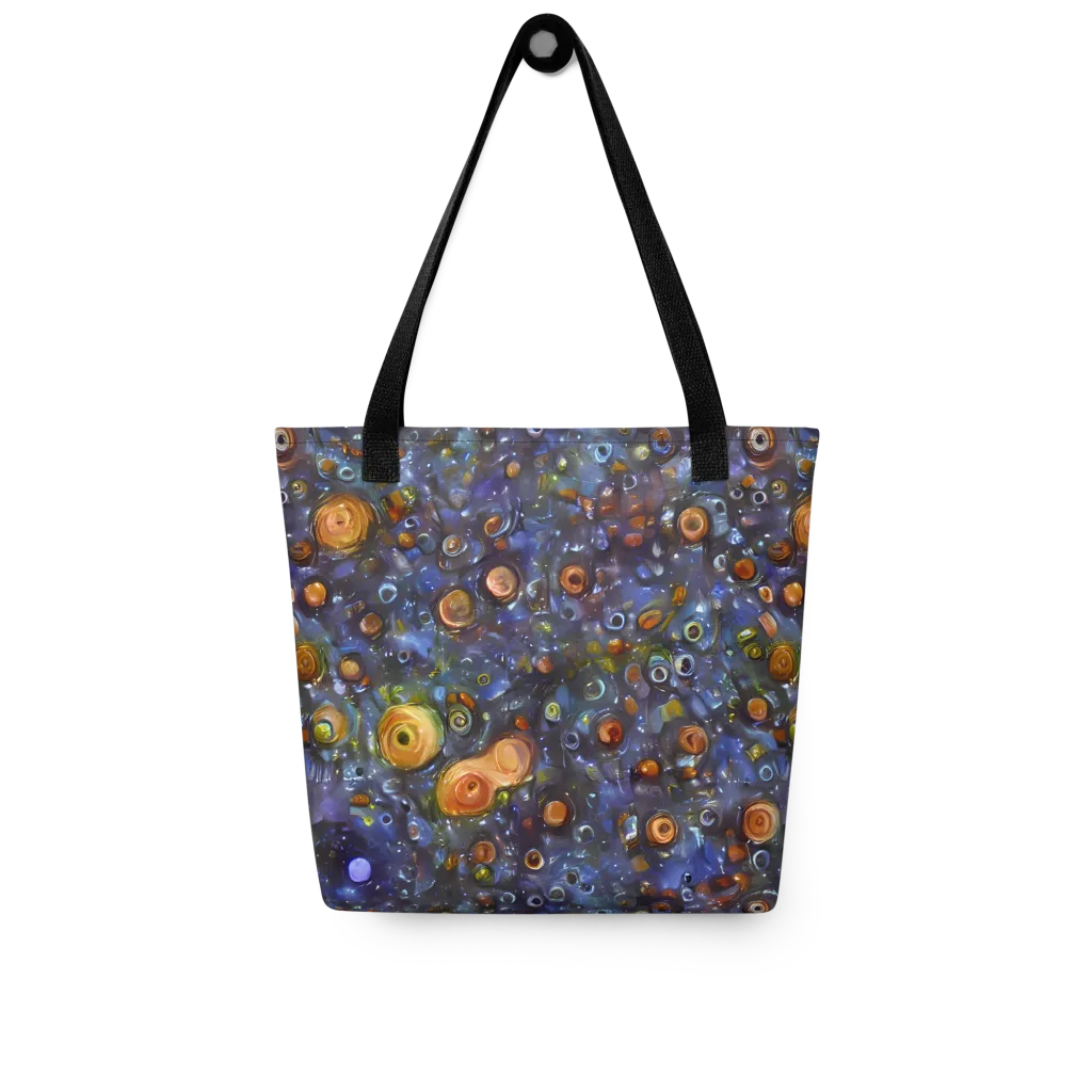 Blue Nebula on Tote Bag — Front