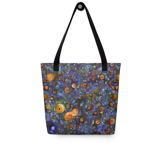 Blue Nebula on a Tote Bag