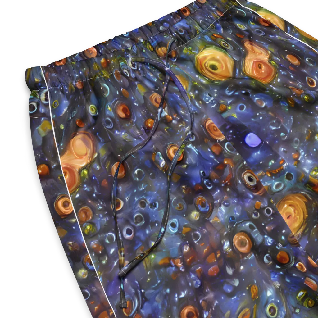 Blue Nebula on Women's Pajama Pants — Product details