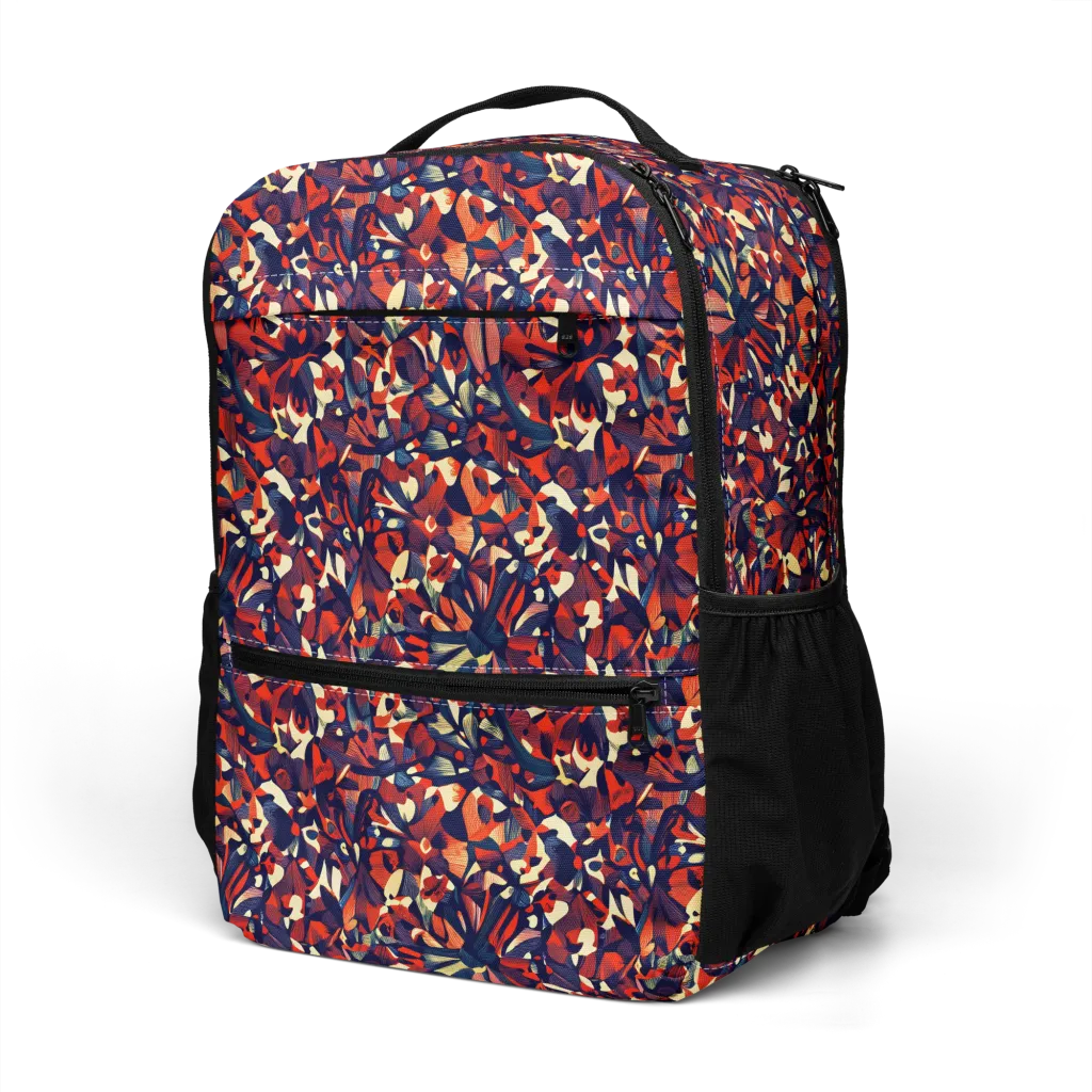 Ember Garden on Utility Backpack — Left Front