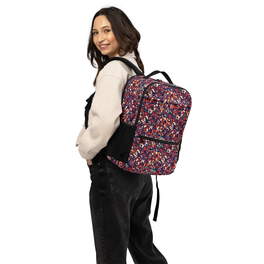 Ember Garden on Utility Backpack — Back