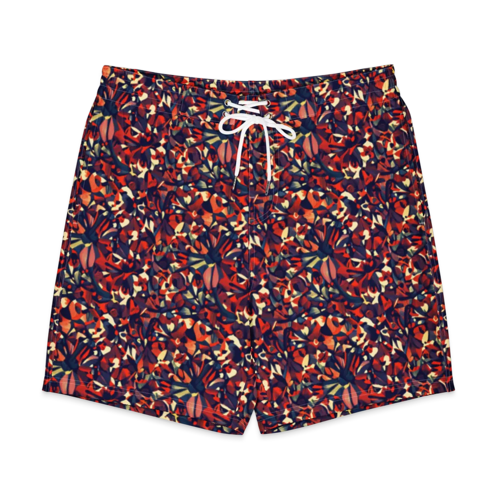 Ember Garden on Men's Board Shorts — Front