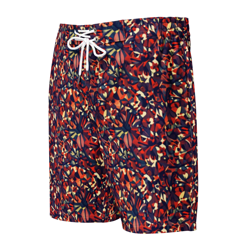 Ember Garden on Men's Board Shorts — Front