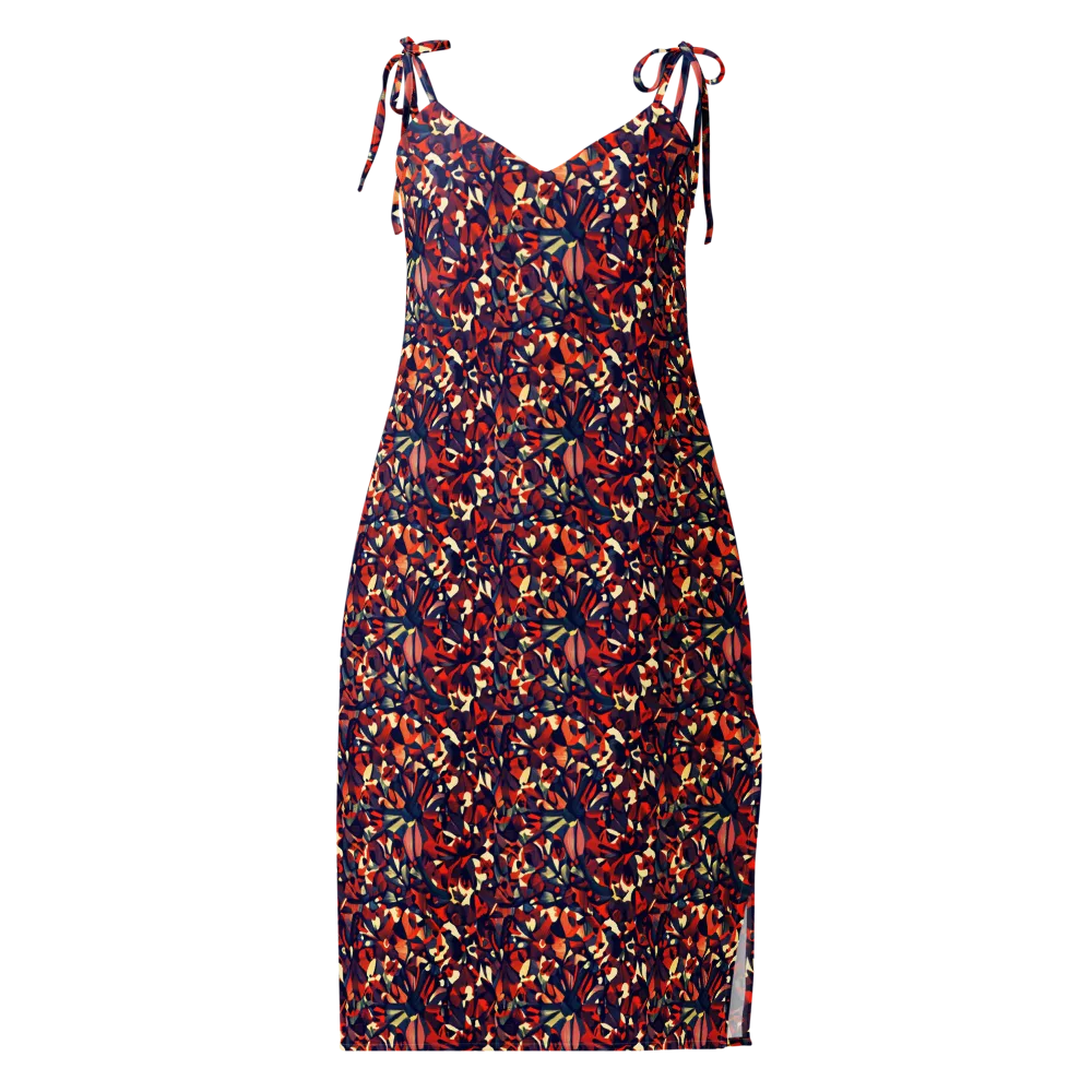 Ember Garden on Slip Dress — Front