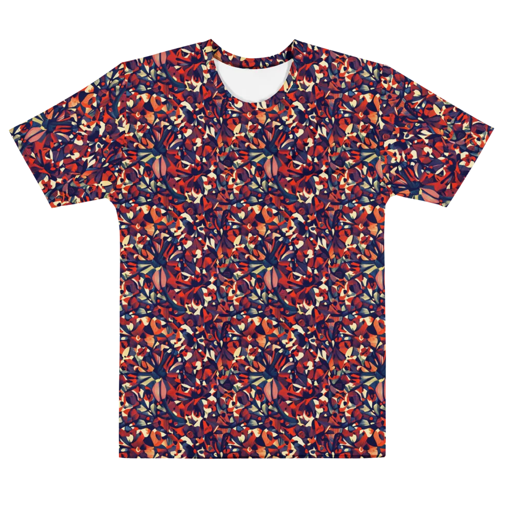 Ember Garden on Men's Cotton Crew Neck T-Shirt — Front