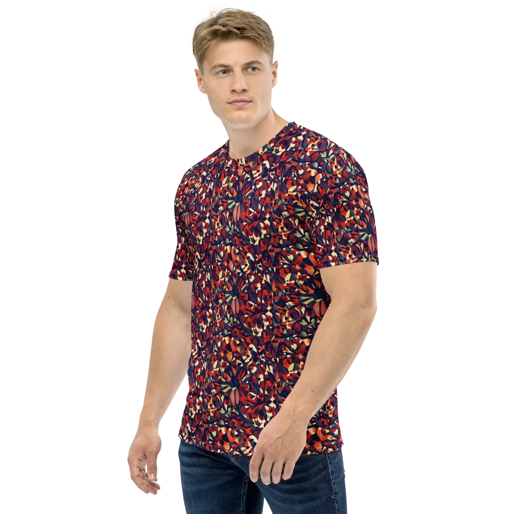 Ember Garden on Men's Crew Neck T-Shirt — Left