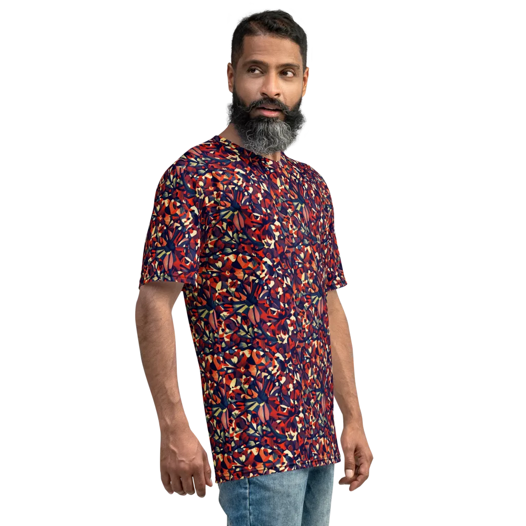 Ember Garden on Men's Crew Neck T-Shirt — Right