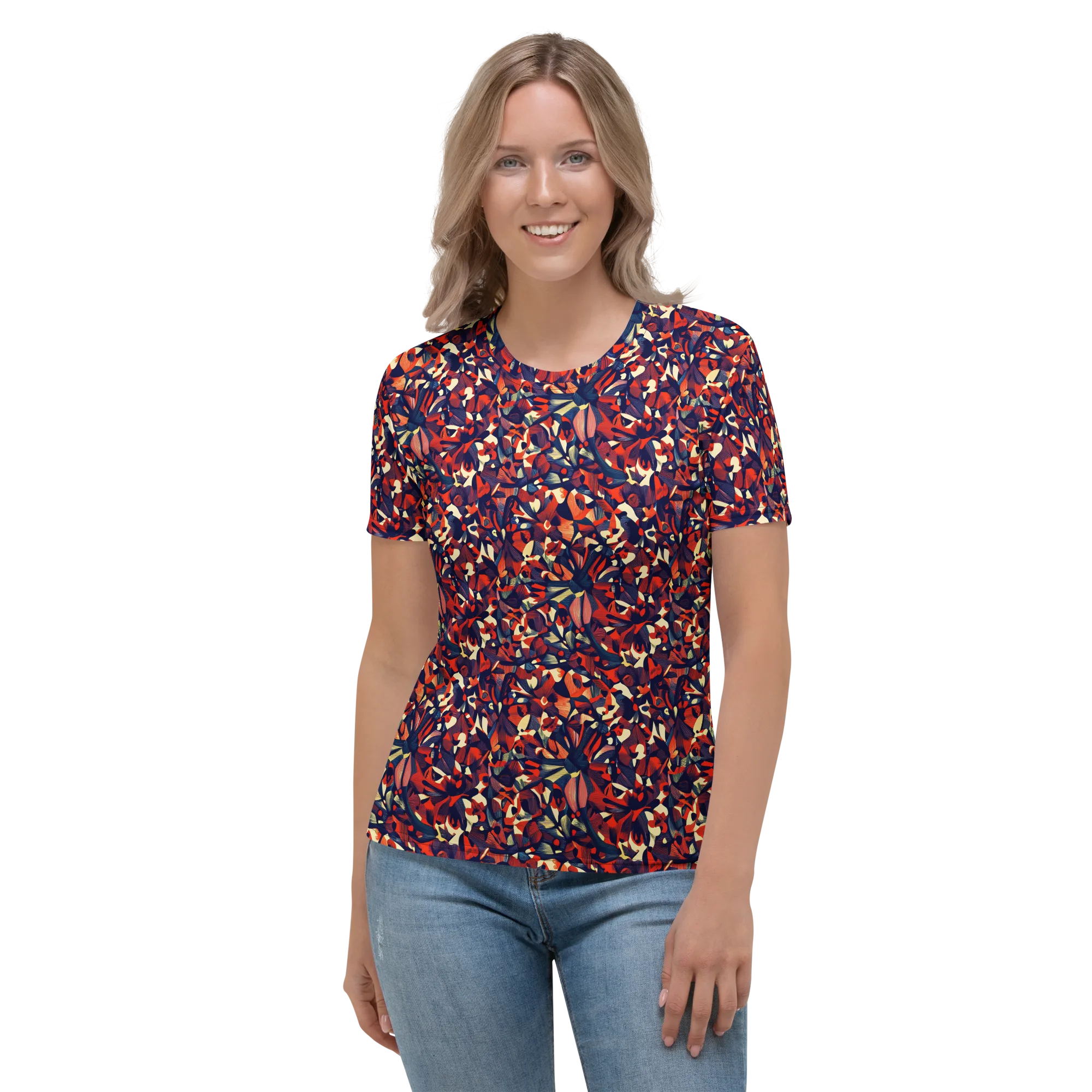 Ember Garden on Women's Crew Neck T-Shirt — Front