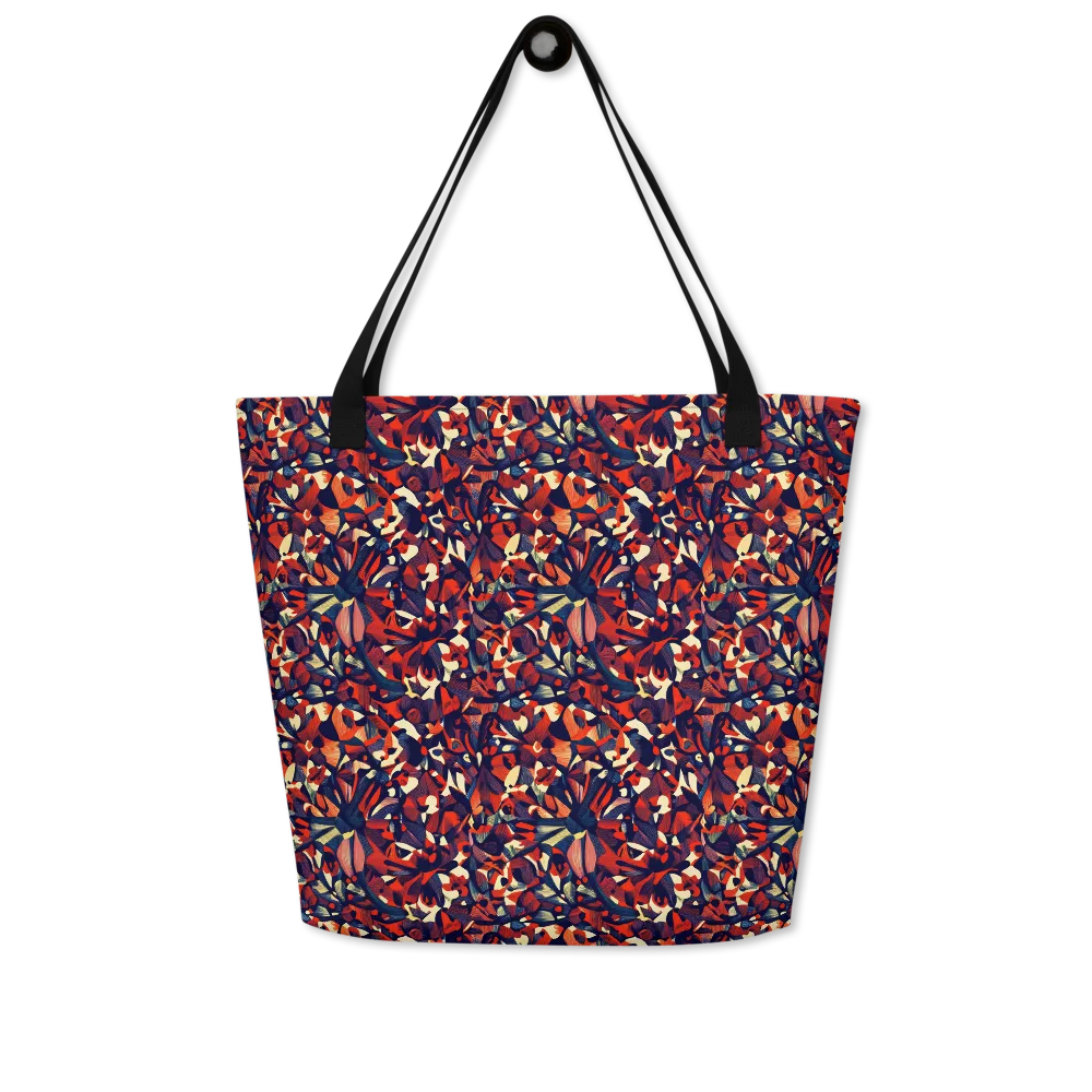 Ember Garden on Large Tote Bag W/ Pocket — Front
