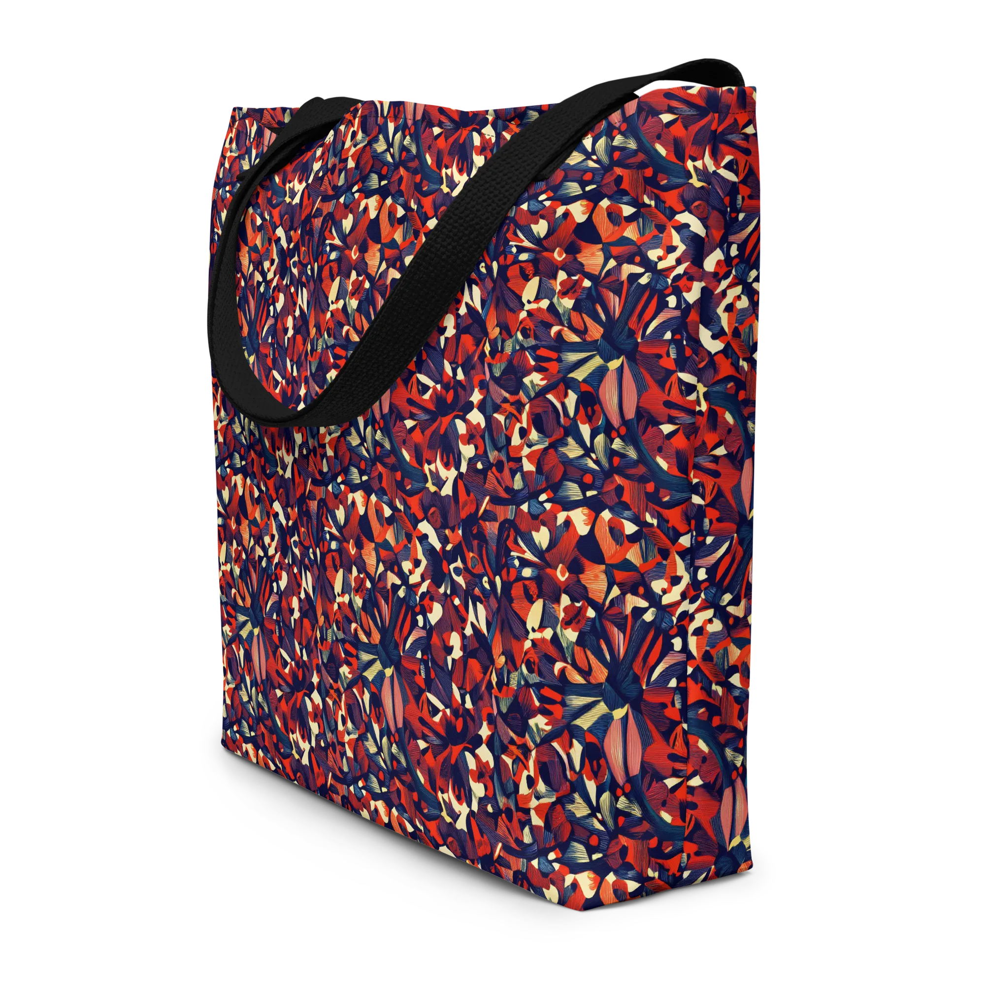 Ember Garden on Large Tote Bag W/ Pocket — Front