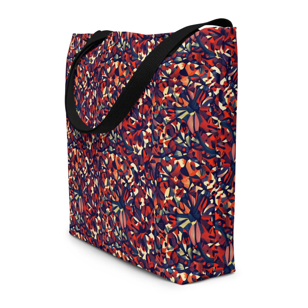 Ember Garden on Large Tote Bag W/ Pocket — Front