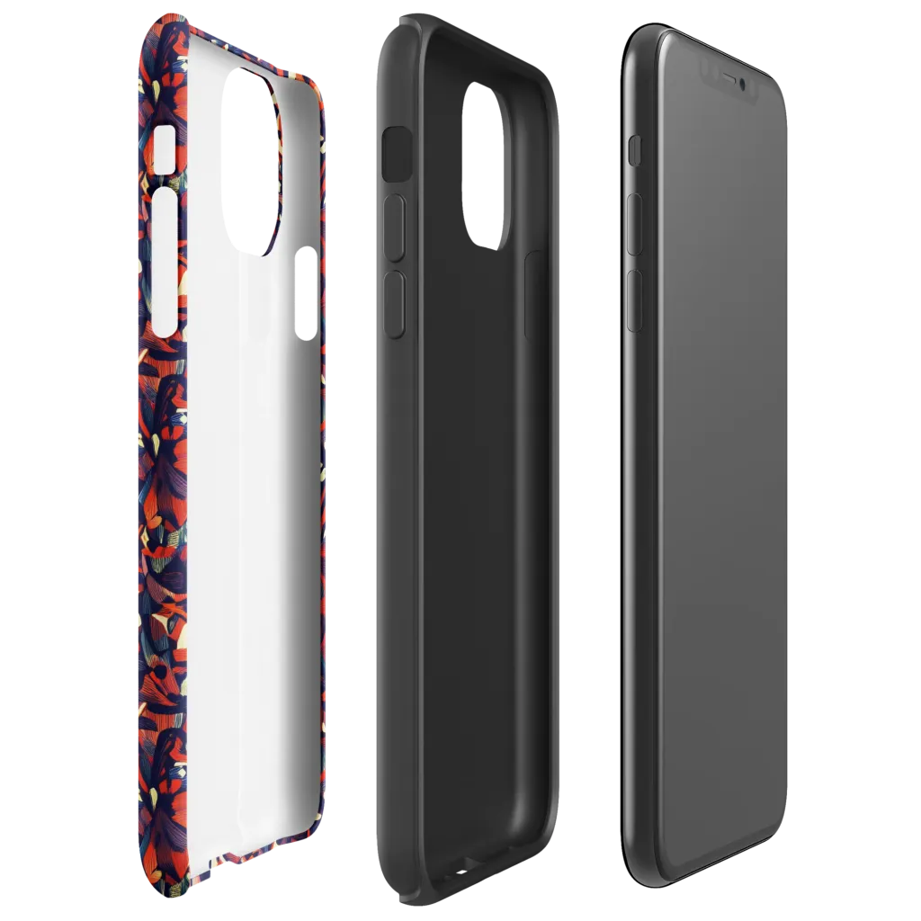 Ember Garden on Tough Case for iPhone® — Right