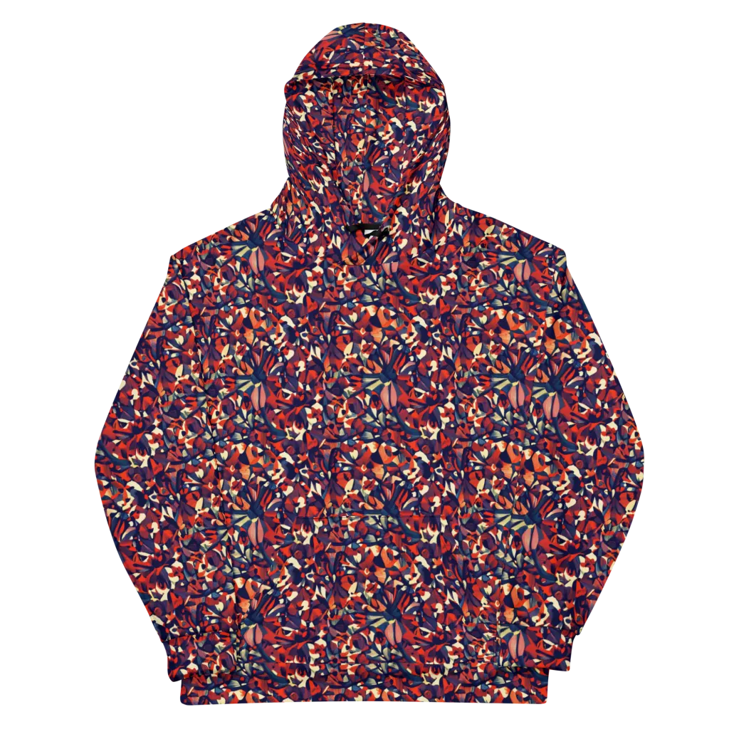 Ember Garden on Cotton Hoodie — Front