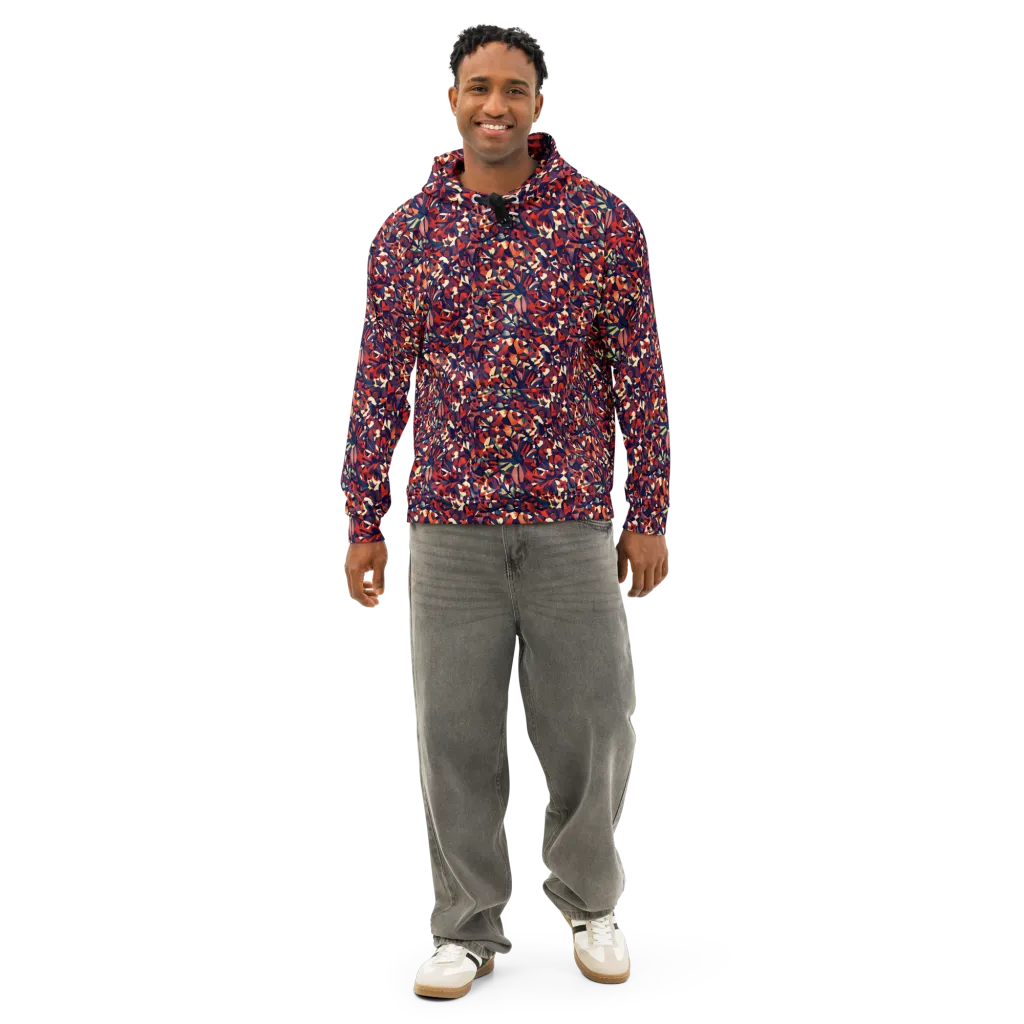 Ember Garden on Cotton Hoodie — Front