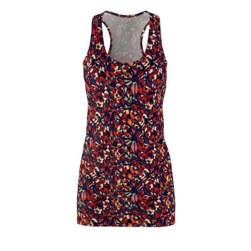 Ember Garden on a Racerback Dress