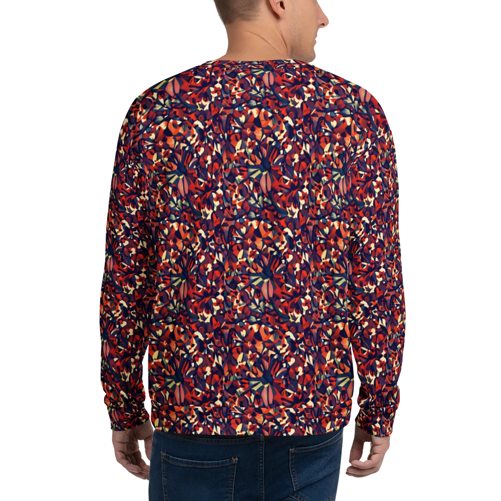Ember Garden on Sweatshirt — Back