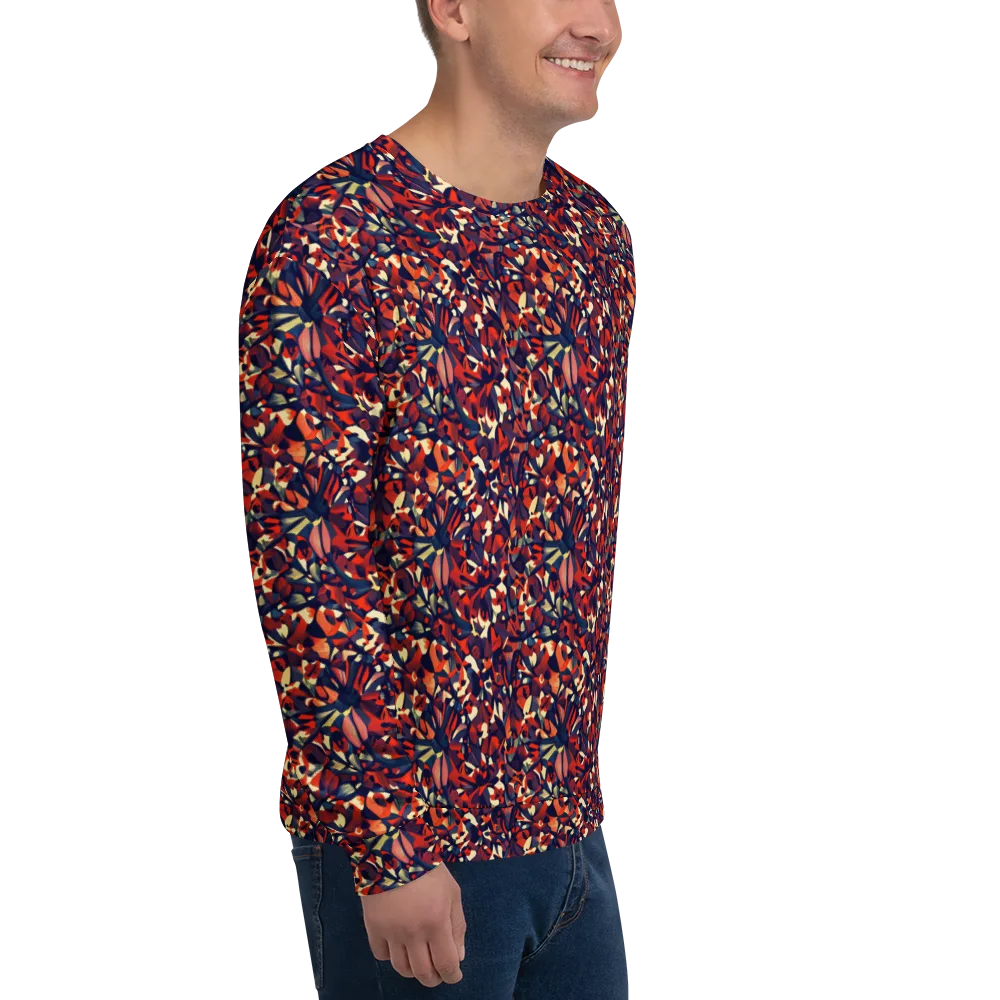 Ember Garden on Sweatshirt — Right Front
