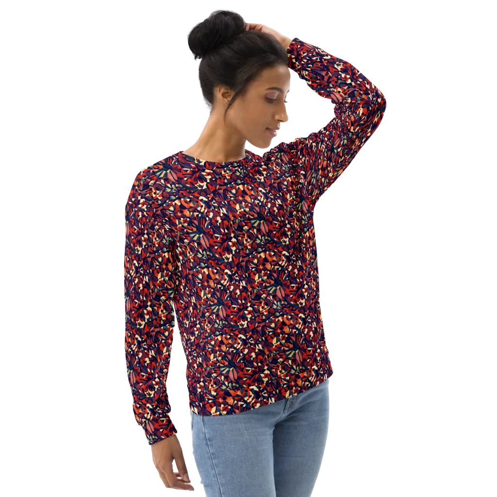 Ember Garden on Sweatshirt — Right Front