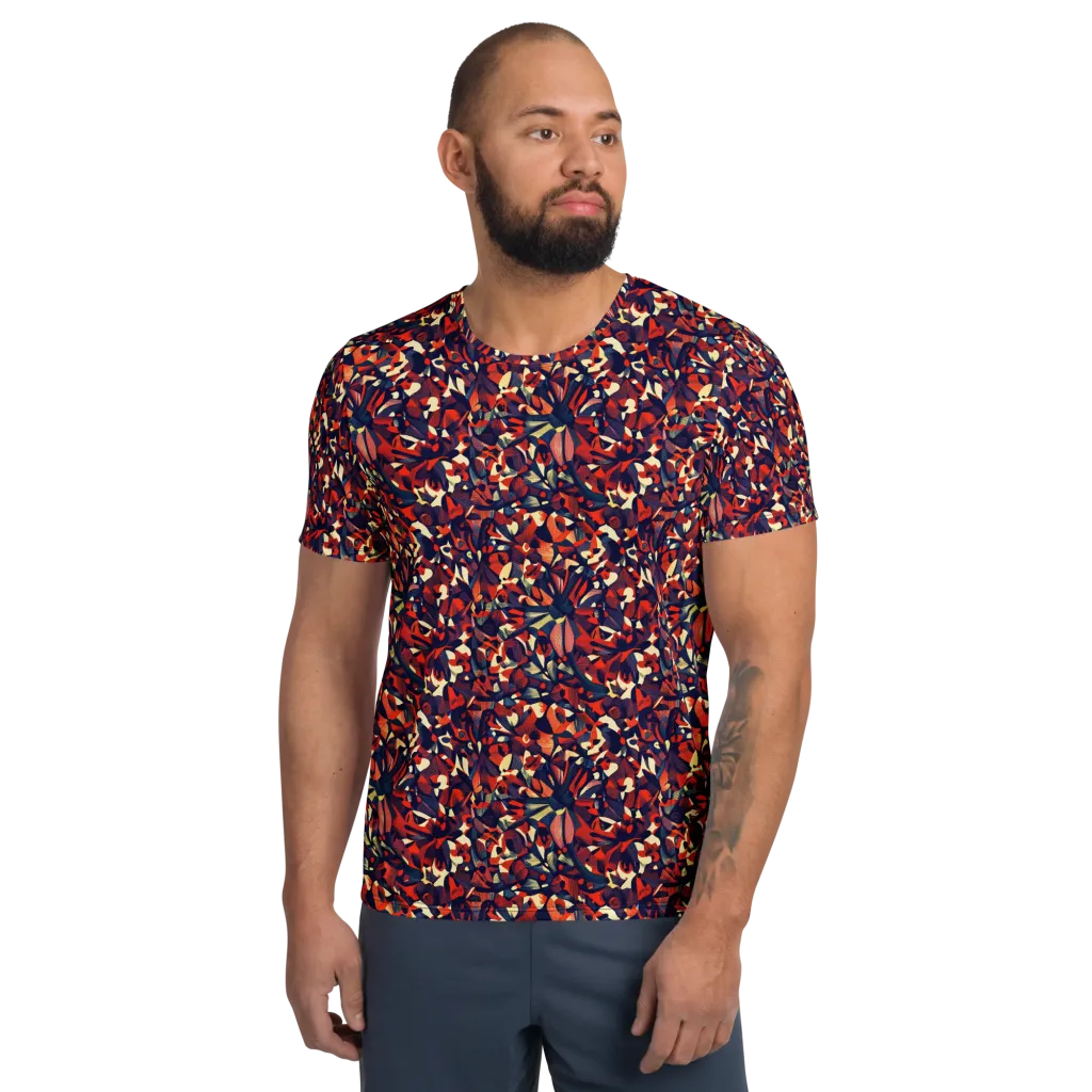 Ember Garden on Men's Athletic T-Shirt — Front